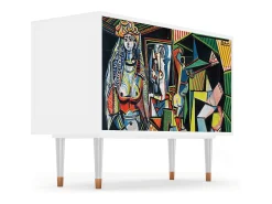 Aparador - 115x85x48 cm - BS4 - Women of Algiers, Blanco