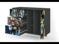 Aparador - 125x98x48 cm - BS2 - Women of Algiers, Antracita