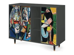 Aparador - 125x98x48 cm - BS2 - Women of Algiers, Antracita