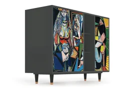Aparador - 125x98x48 cm - BS2 - Women of Algiers, Antracita
