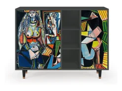 Aparador - 125x98x48 cm - BS2 - Women of Algiers, Antracita