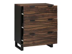 Aparador - 60x33,5x75 cm, madera maciza de mango