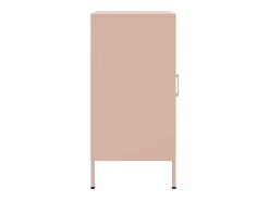 Aparador acero rosa 36x39x79 cm