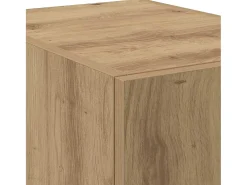 Aparador alto 2 pcs Roble artesanal 30 x 42,5 x 185 cm
