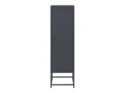 Aparador alto antracita 36x39x123 cm acero