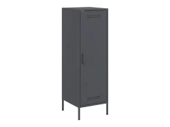Aparador alto antracita 36x39x113 cm acero