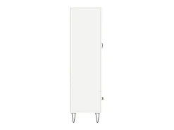 Aparador alto blanco 69,5x31x115 cm madera contrachapada