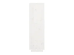 Aparador alto Blanco 38x35x117 cm Madera maciza de pino