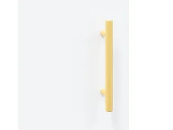 Aparador alto blanco 69,5x34x180 cm Madera contrachapada