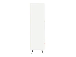 Aparador alto blanco 69,5x31x115 cm madera contrachapada