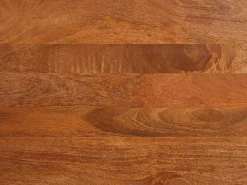 Aparador alto con 4 puertas de madera de mango y metal negro - Natural - MIZORAM