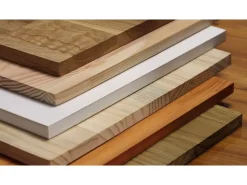 Aparador alto de madera maciza de pino gris 83x41,5x100 cm