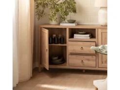 Aparador alto de Madera Natural 85 x 160- Livorno