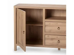 Aparador alto de Madera Natural 85 x 160- Livorno