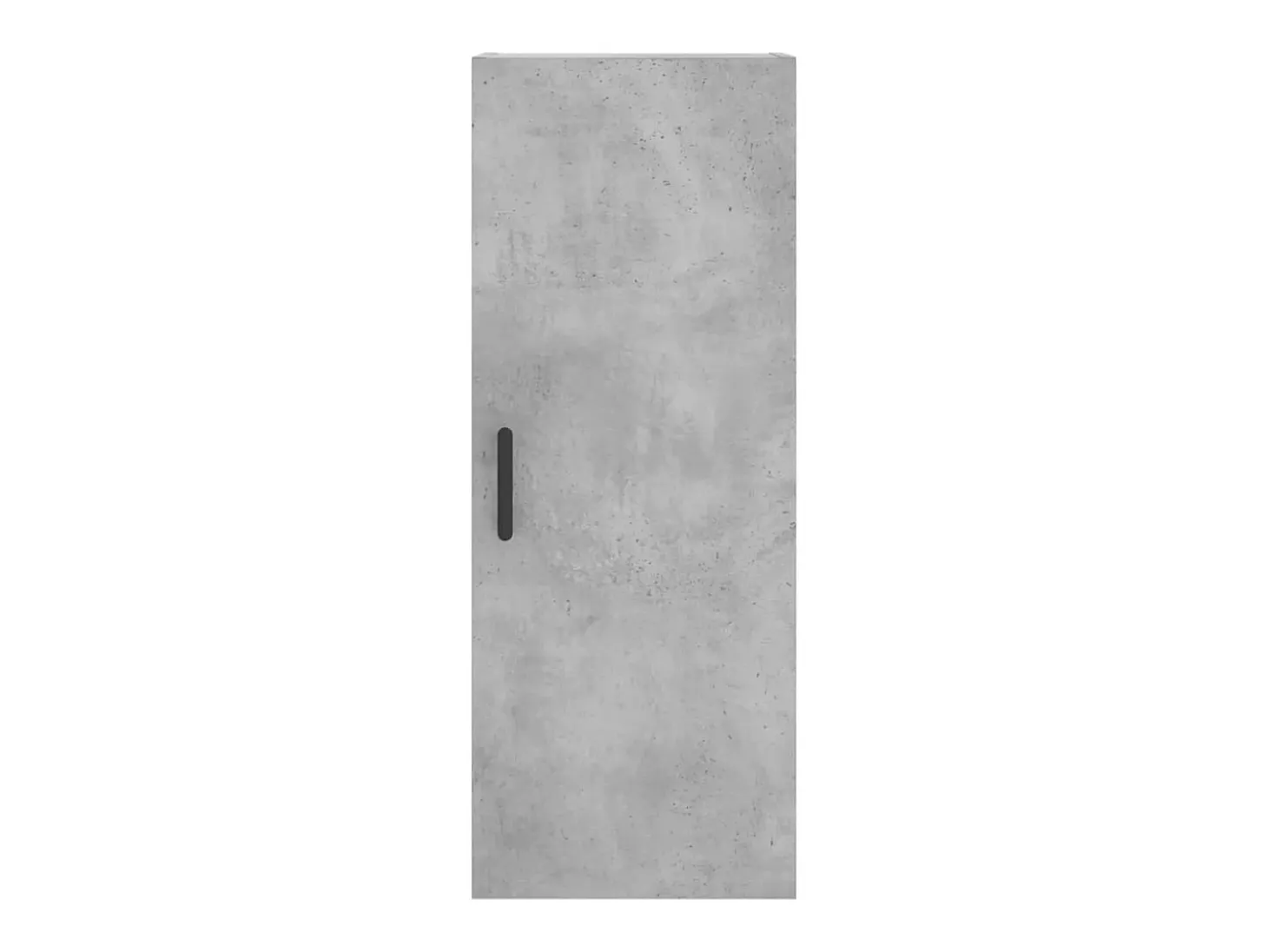 Aparador alto Gris hormigón 34,5x34x180 cm Madera de ingeniería