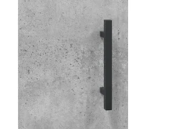 Aparador alto Gris hormigón 69,5x34x180 cm Madera de ingeniería