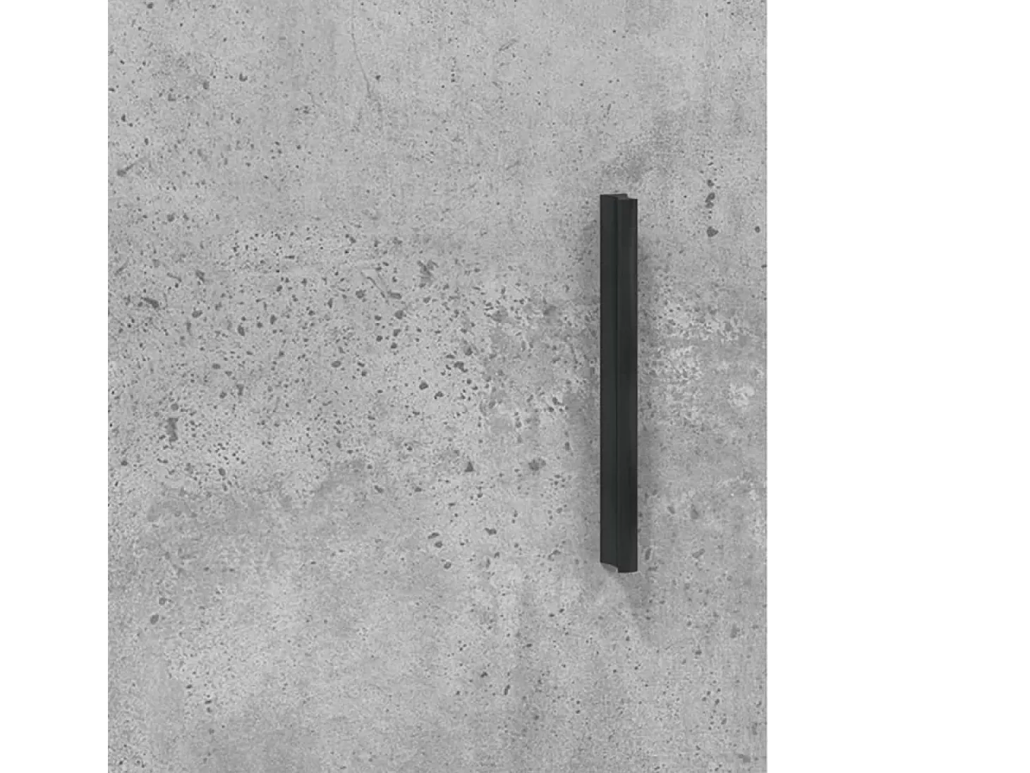 Aparador alto Gris hormigón 34,5x34x180 cm Madera de ingeniería