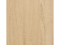Aparador alto madera contrachapada color roble 60x36x110 cm