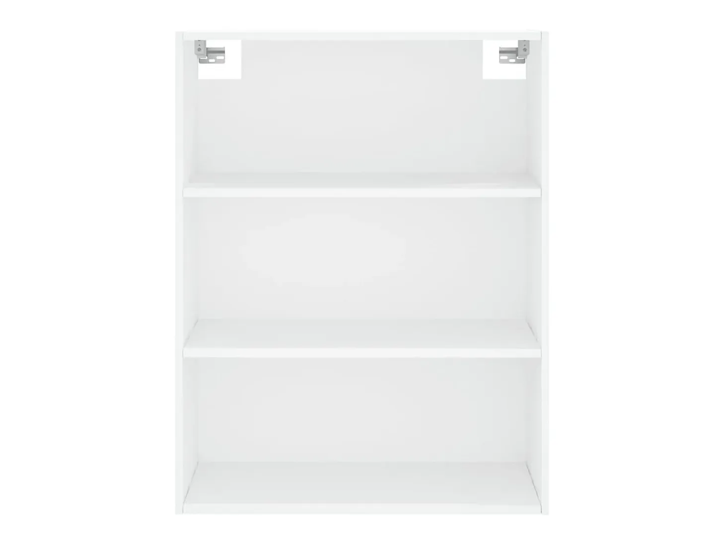 Aparador alto madera contrachapada blanco 69,5x34x180 cm