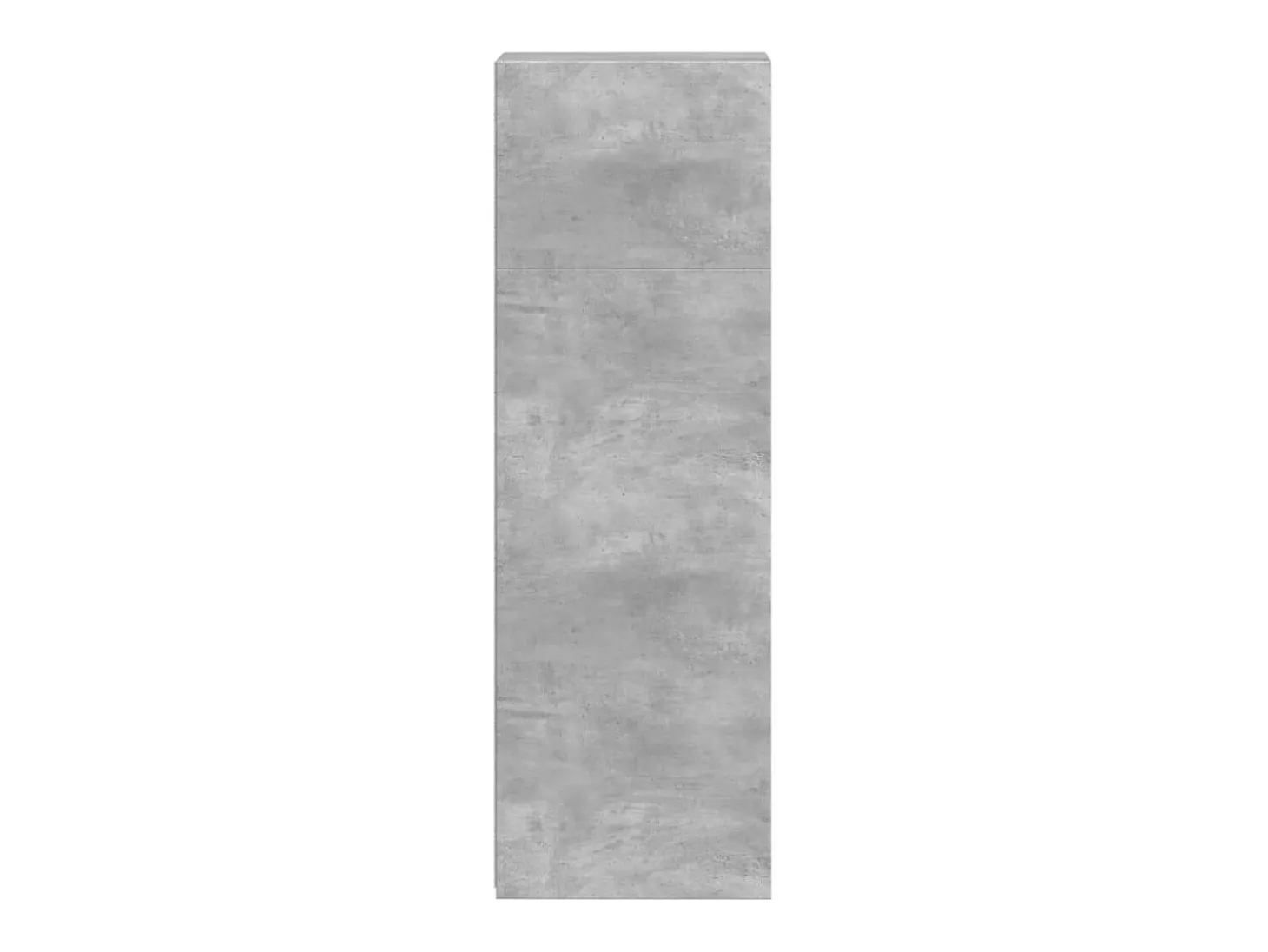 Aparador alto madera de ingeniería gris hormigón 30x41x124 cm