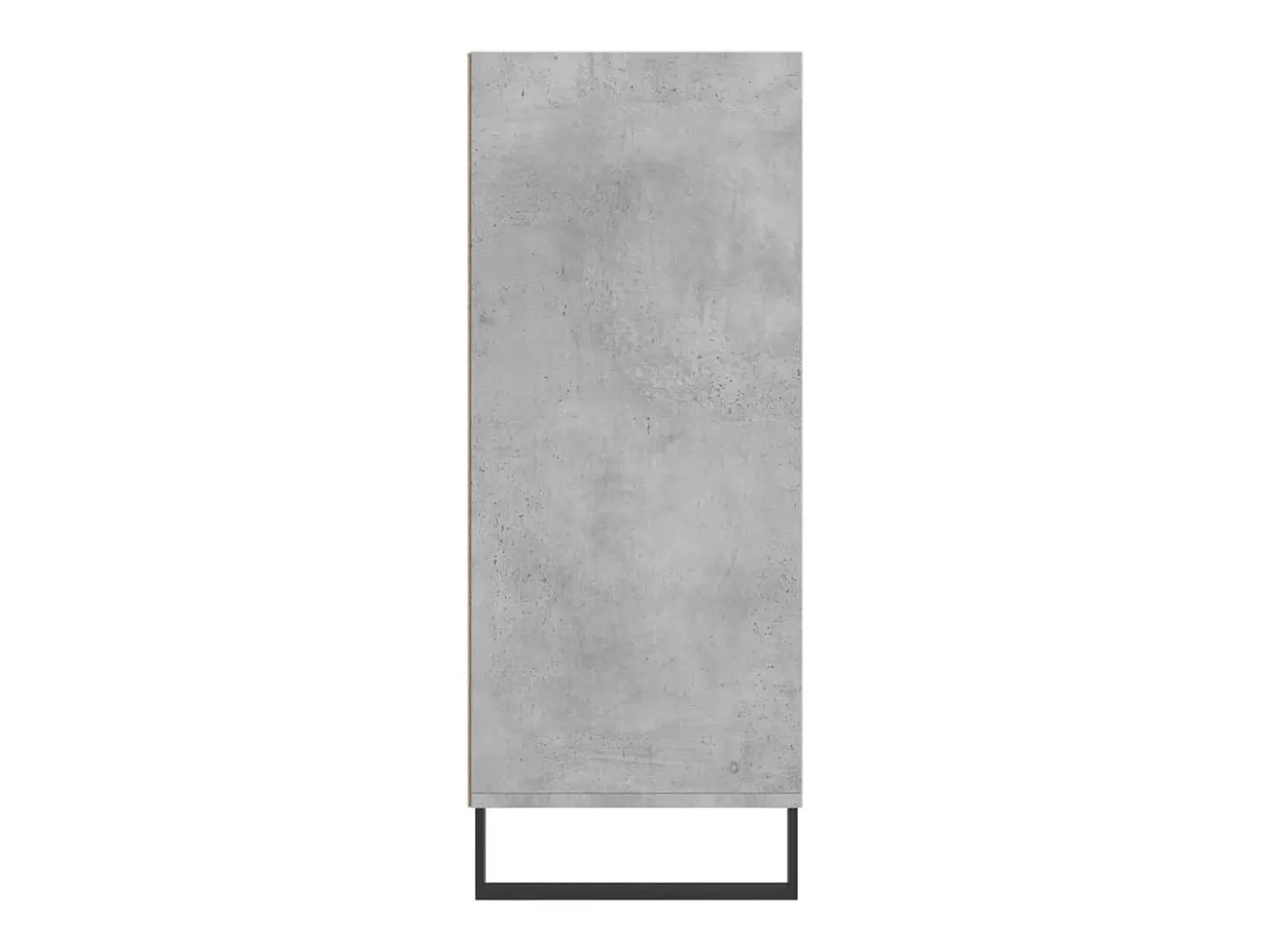 Aparador alto madera de ingeniería gris hormigón 57x35x90 cm