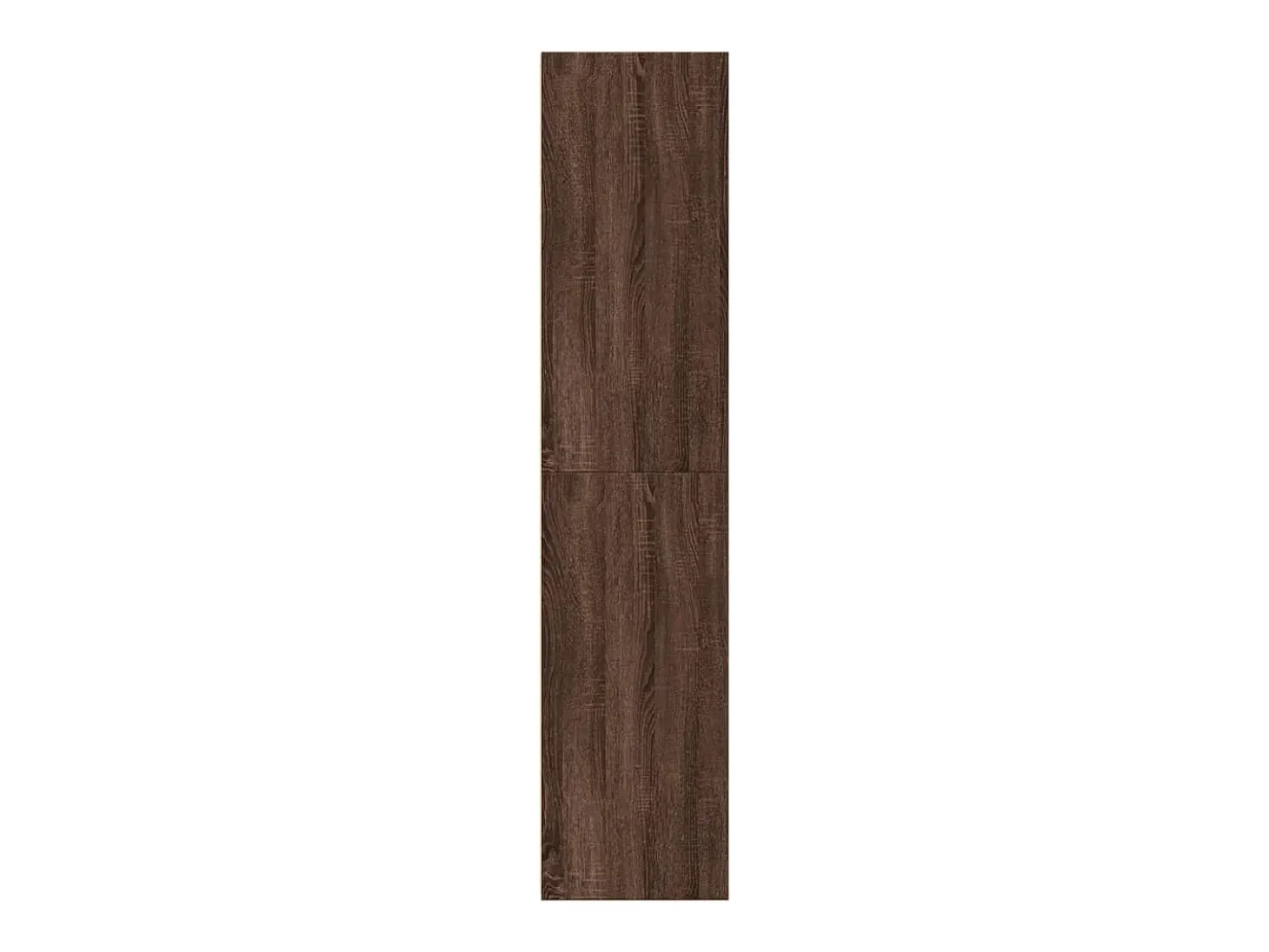 Aparador alto madera de ingeniería marrón roble 45x41x185 cm