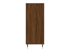 Aparador alto madera de ingeniería marrón roble 57x35x90 cm ES77707