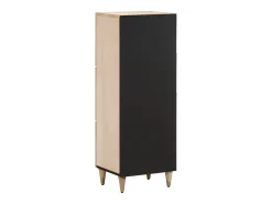 Aparador alto madera maciza de mango 40x33x110 cm ES633929