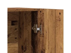 Aparador alto madera vieja 70x31x115 cm madera contrachapada