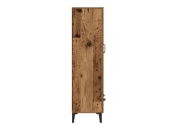 Aparador alto madera vieja 70x31x115 cm madera contrachapada