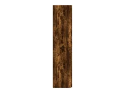 Aparador alto roble ahumado 80x42,5x185 cm madera de ingeniería