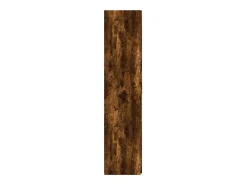 Aparador alto roble ahumado 70x42,5x185 cm madera de ingeniería