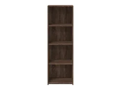 Aparador alto roble marrón 40x41x124 cm madera de ingeniería