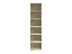 Aparador alto roble Sonoma 45x41x185 cm madera de ingeniería