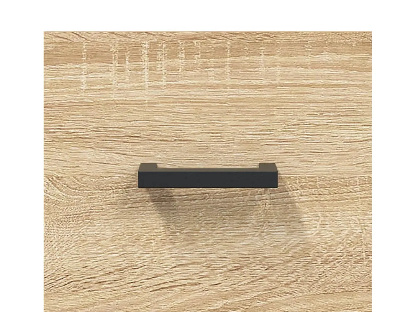 Aparador alto roble Sonoma 69,5x34x180 cm Madera de ingeniería