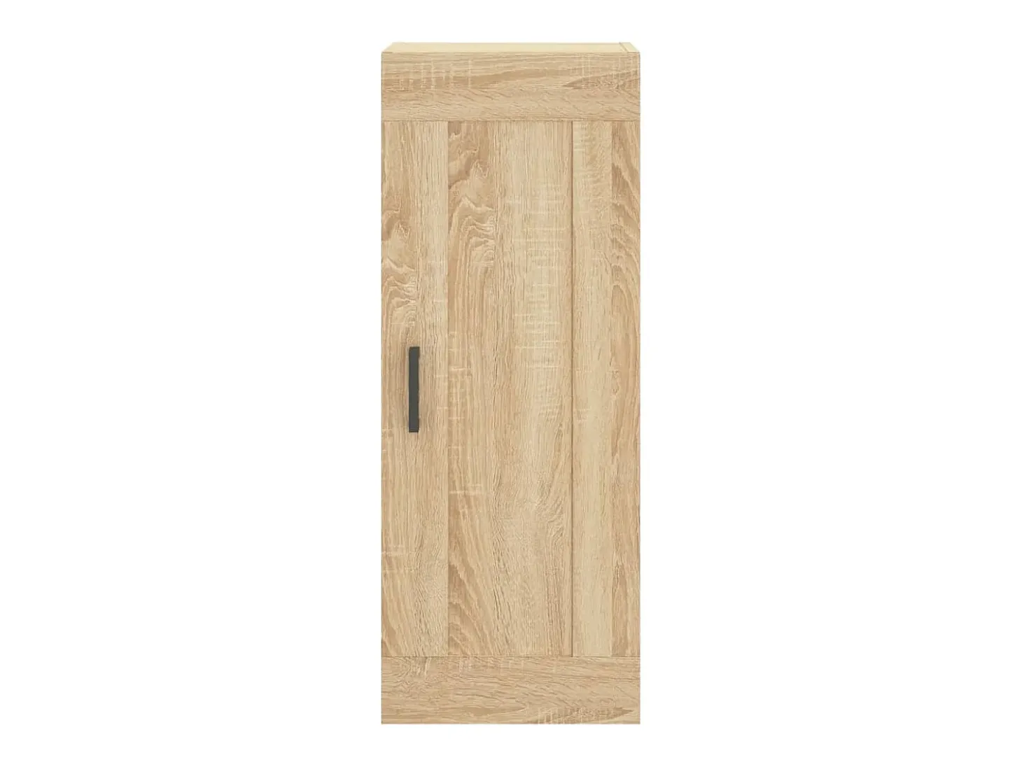 Aparador alto roble Sonoma 34,5x34x180 cm Madera de ingeniería