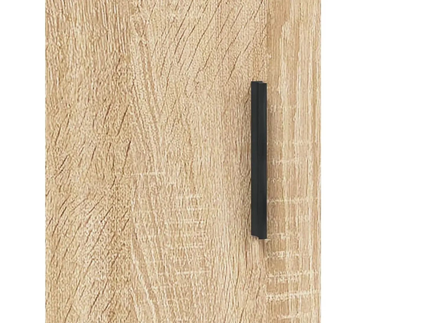 Aparador alto roble Sonoma 34,5x34x180 cm Madera de ingeniería