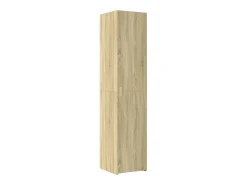 Aparador alto roble Sonoma 40x42,5x185 cm madera de ingeniería