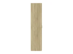 Aparador alto roble Sonoma 40x42,5x185 cm madera de ingeniería