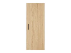 Aparador alto roble Sonoma 34,5x34x180 cm Madera de ingeniería
