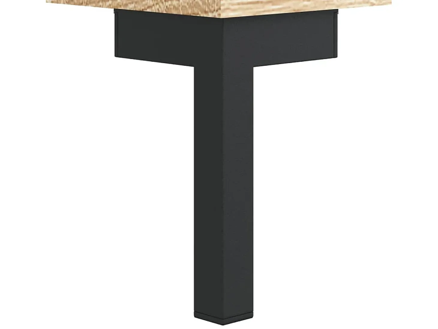 Aparador alto roble Sonoma 69,5x34x180 cm Madera de ingeniería