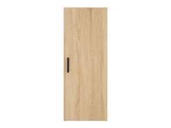 Aparador alto roble Sonoma 34,5x34x180 cm Madera de ingeniería