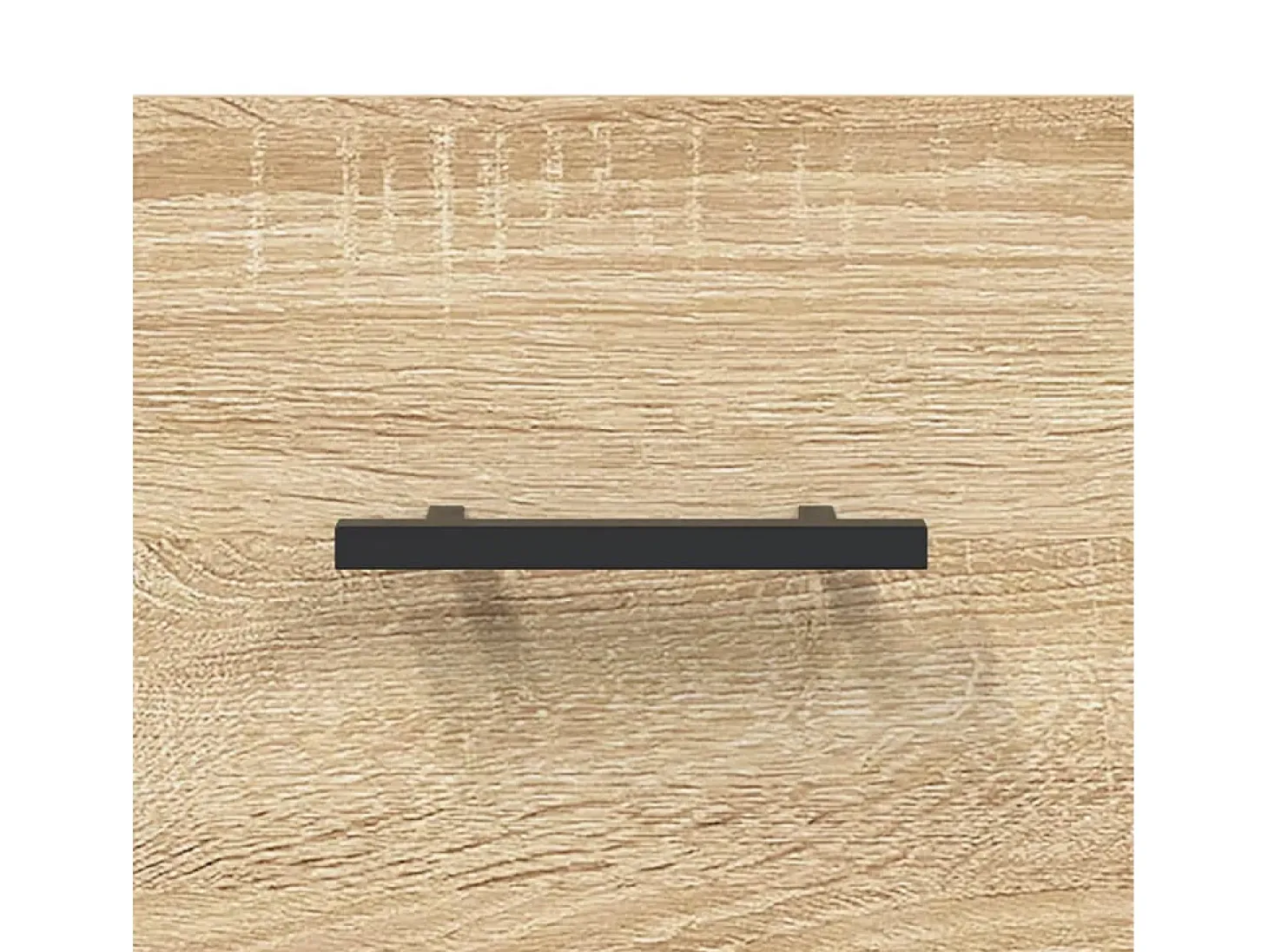 Aparador alto roble Sonoma 69,5x34x180 cm Madera de ingeniería