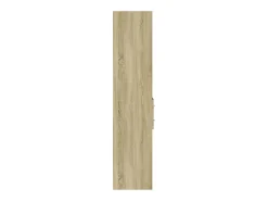 Aparador alto roble Sonoma 30x42,5x185 cm madera de ingeniería