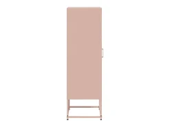 Aparador alto rosa 36x39x123 cm acero