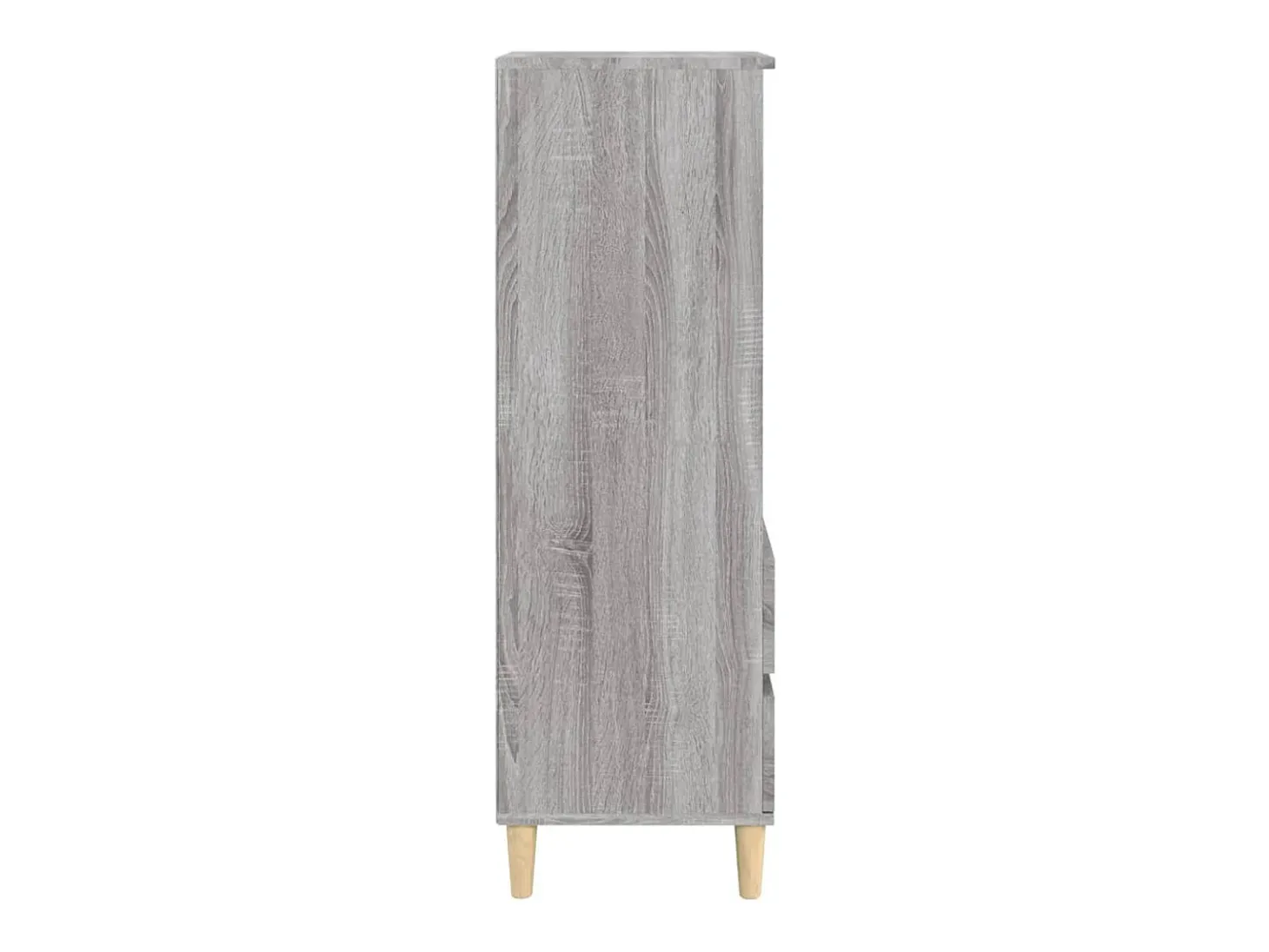 Aparador alto Sonoma gris 40x36x110 cm Madera de ingeniería