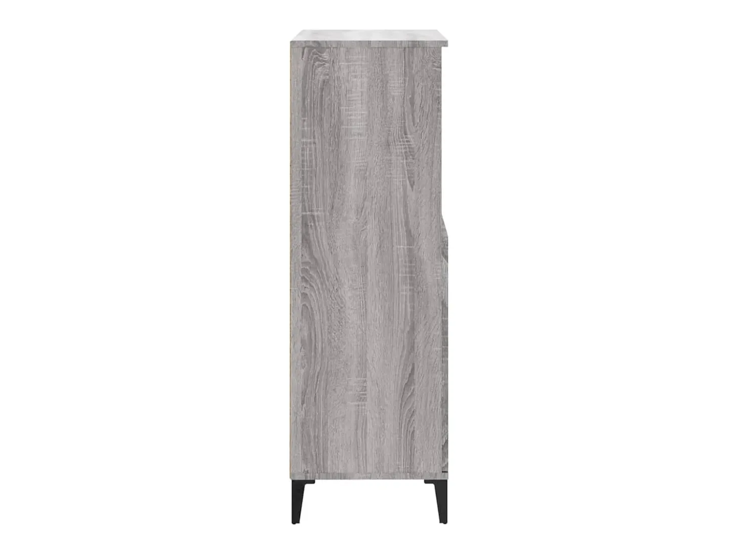 Aparador alto Sonoma gris 60x36x110 cm Madera de ingeniería
