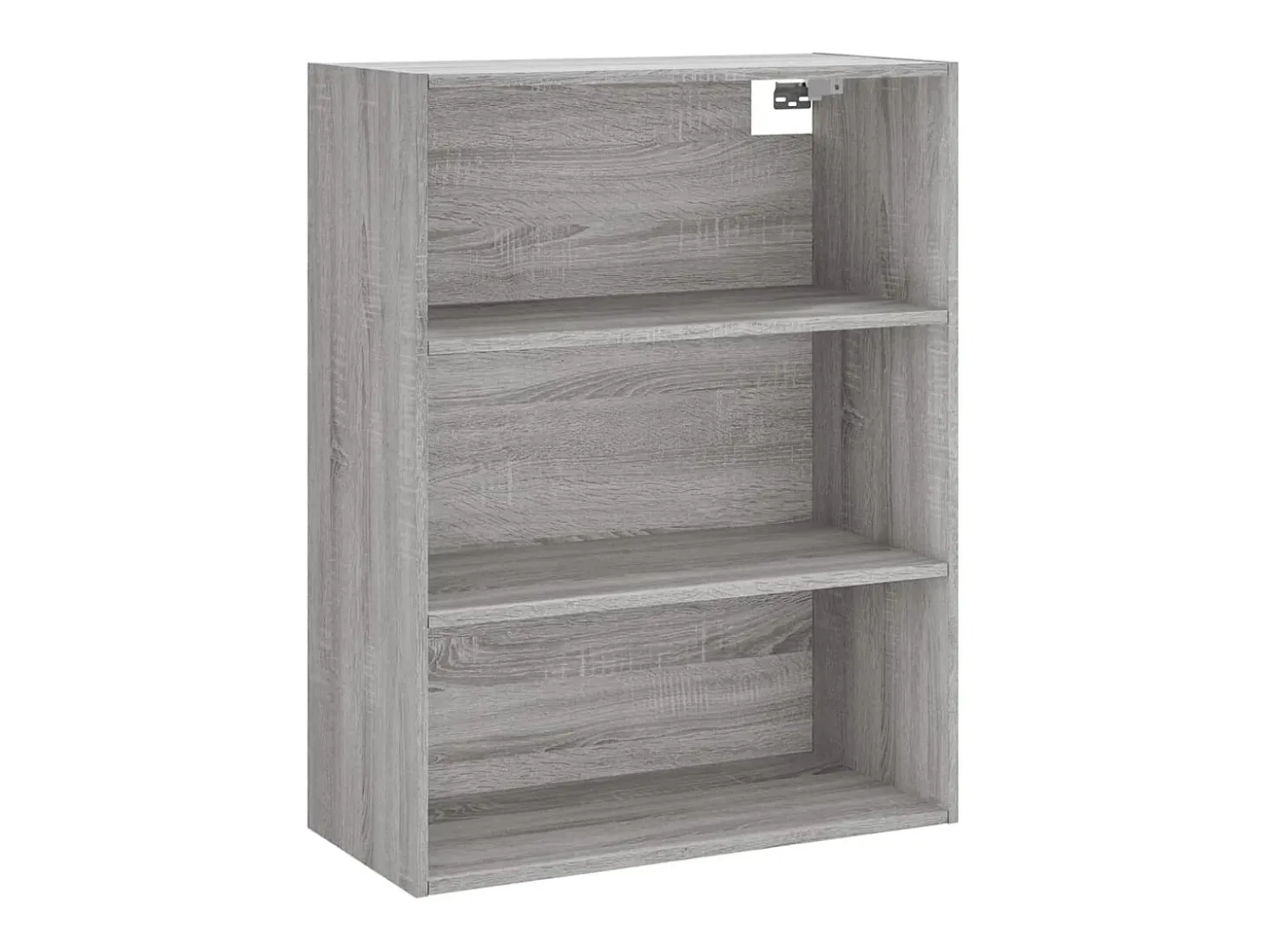 Aparador alto Sonoma gris 69,5x34x180 cm Madera de ingeniería