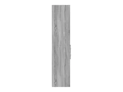 Aparador alto Sonoma gris 30x42,5x185 cm madera de ingeniería