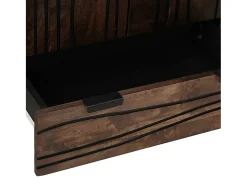 Aparador alto 60x33,5x100 cm en madera maciza de mango